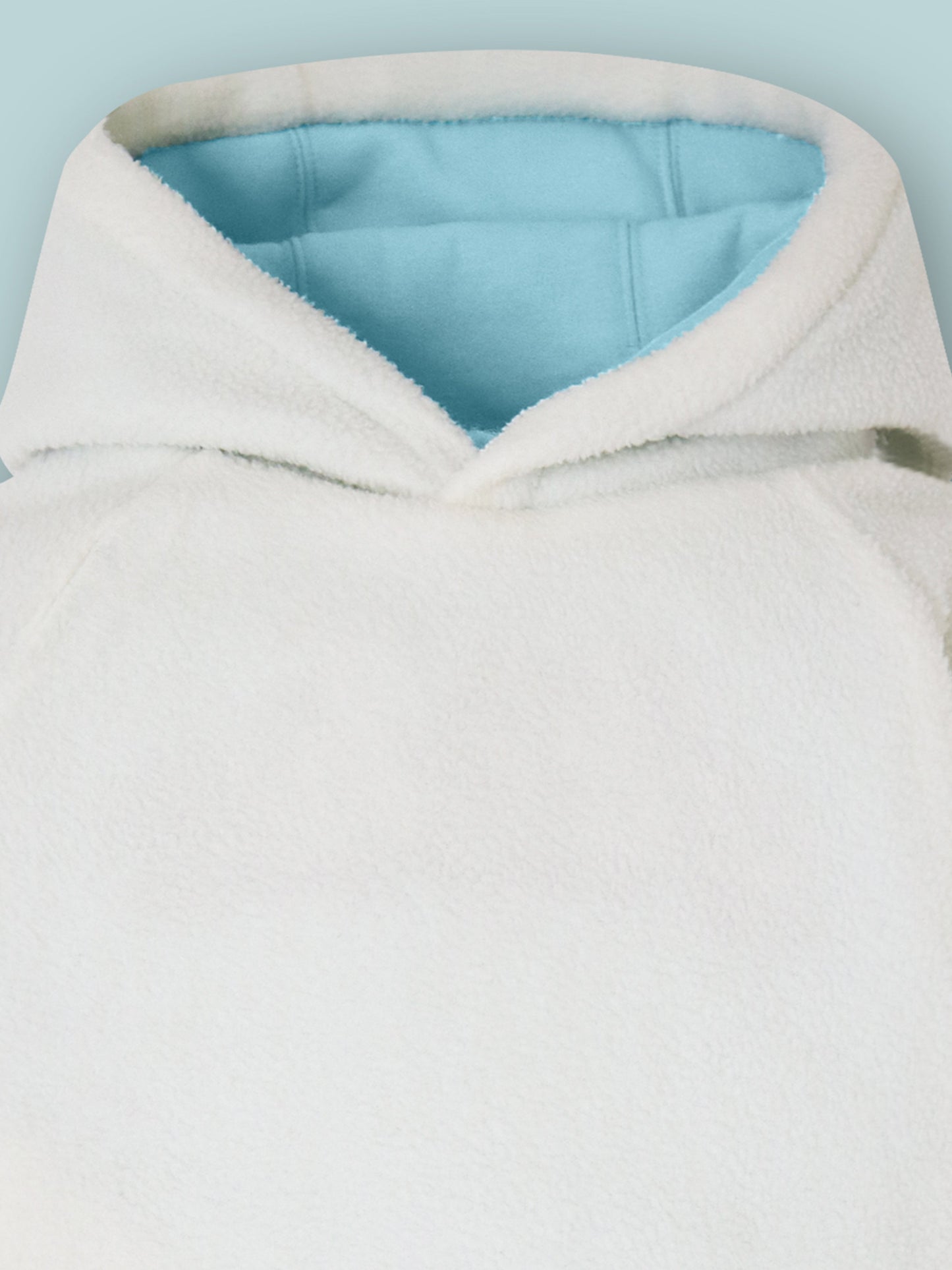 Sky Blue Reversible Hoodie