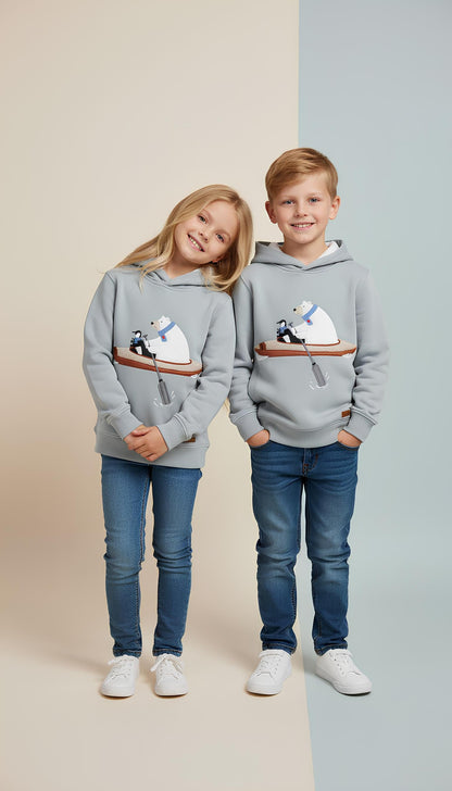 Unisex Soft Grey Sweatshirt