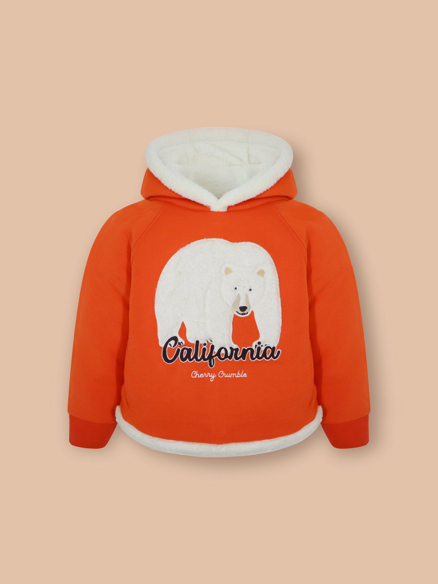 Unisex Sunny Orange Cozy Hoodie