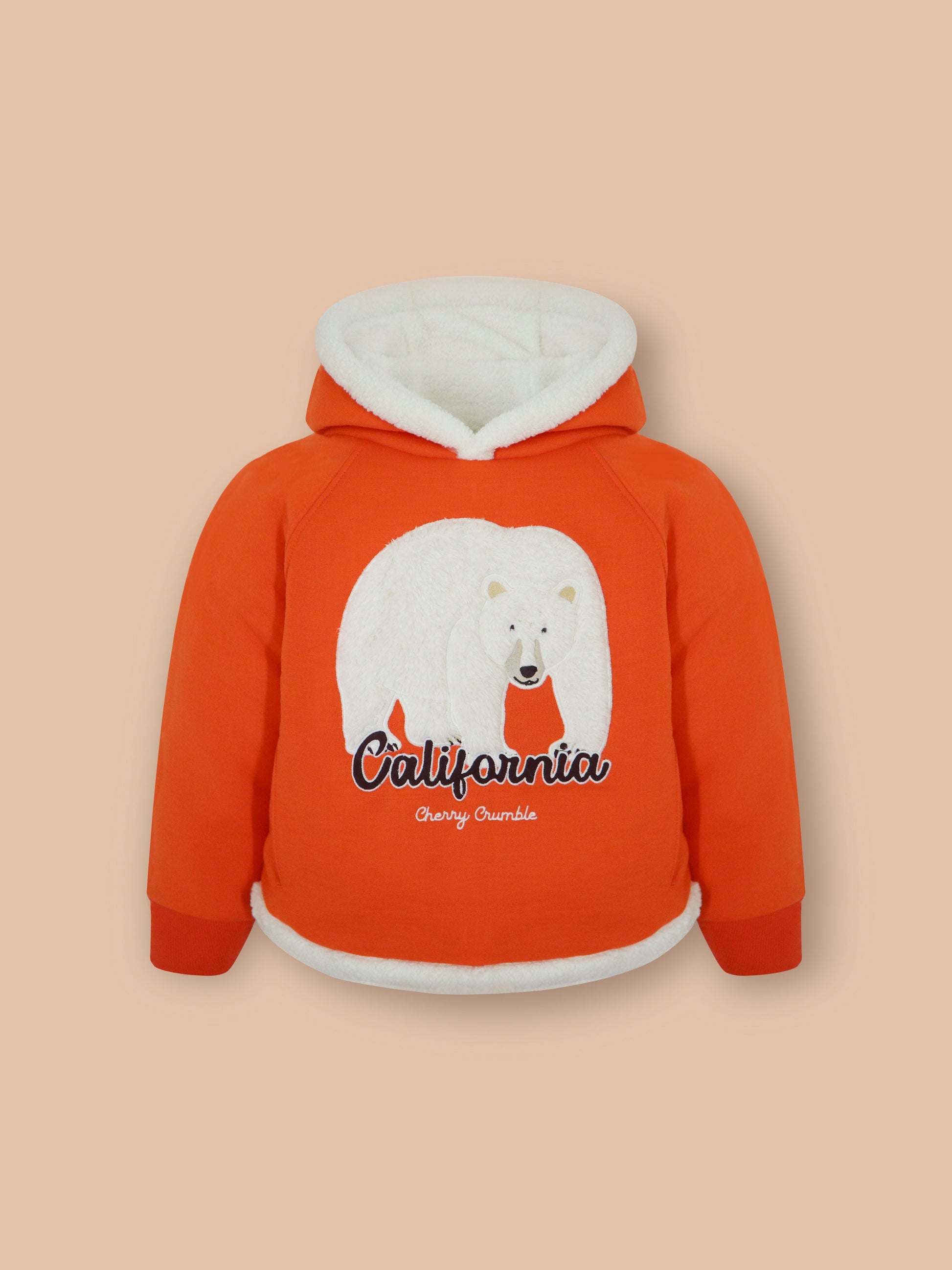 Unisex Sunny Orange Cozy Hoodie