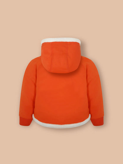 Unisex Sunny Orange Cozy Hoodie