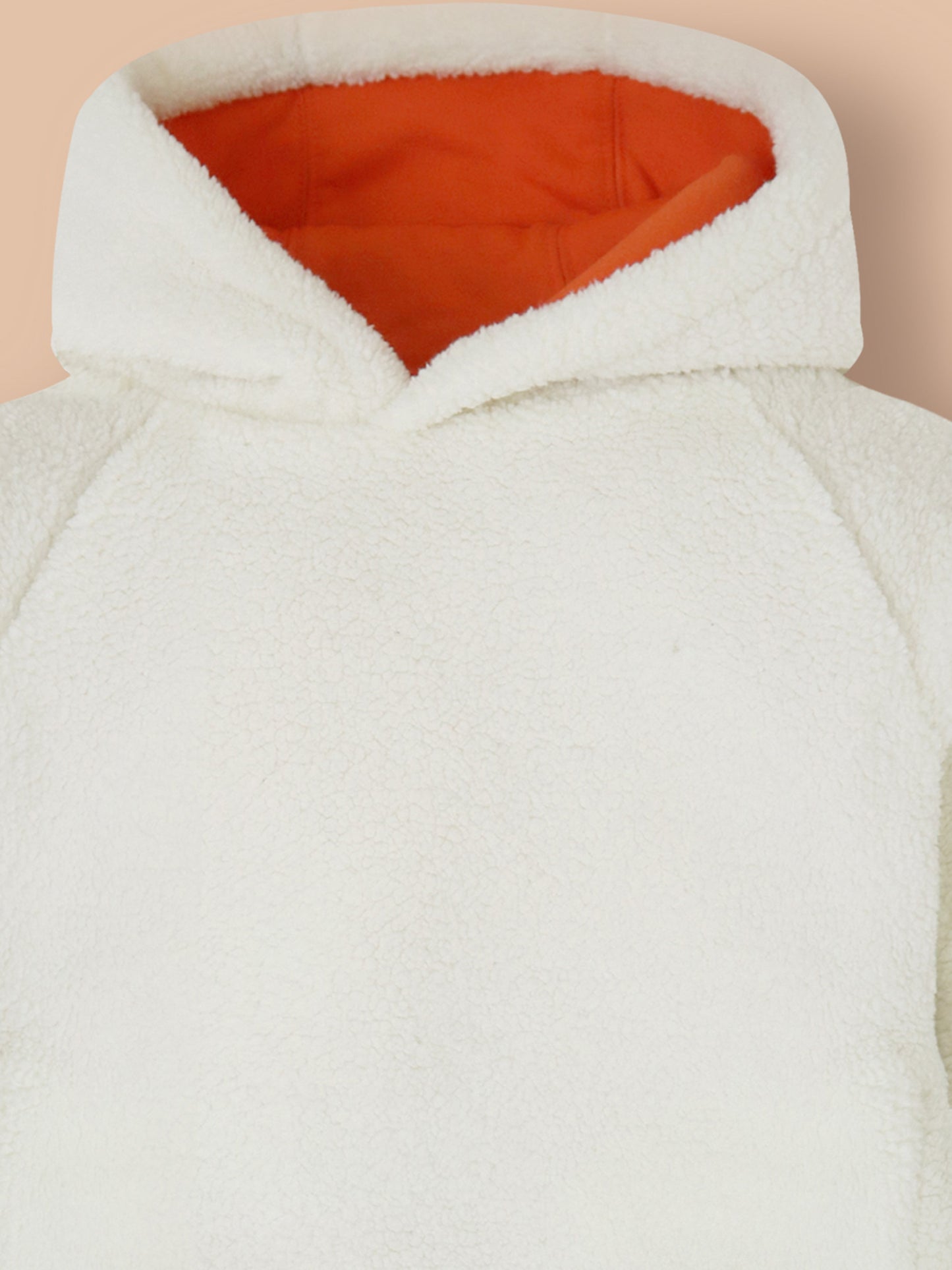 Unisex Sunny Orange Cozy Hoodie