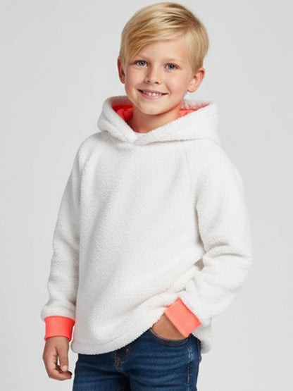 Unisex Sunny Orange Cozy Hoodie