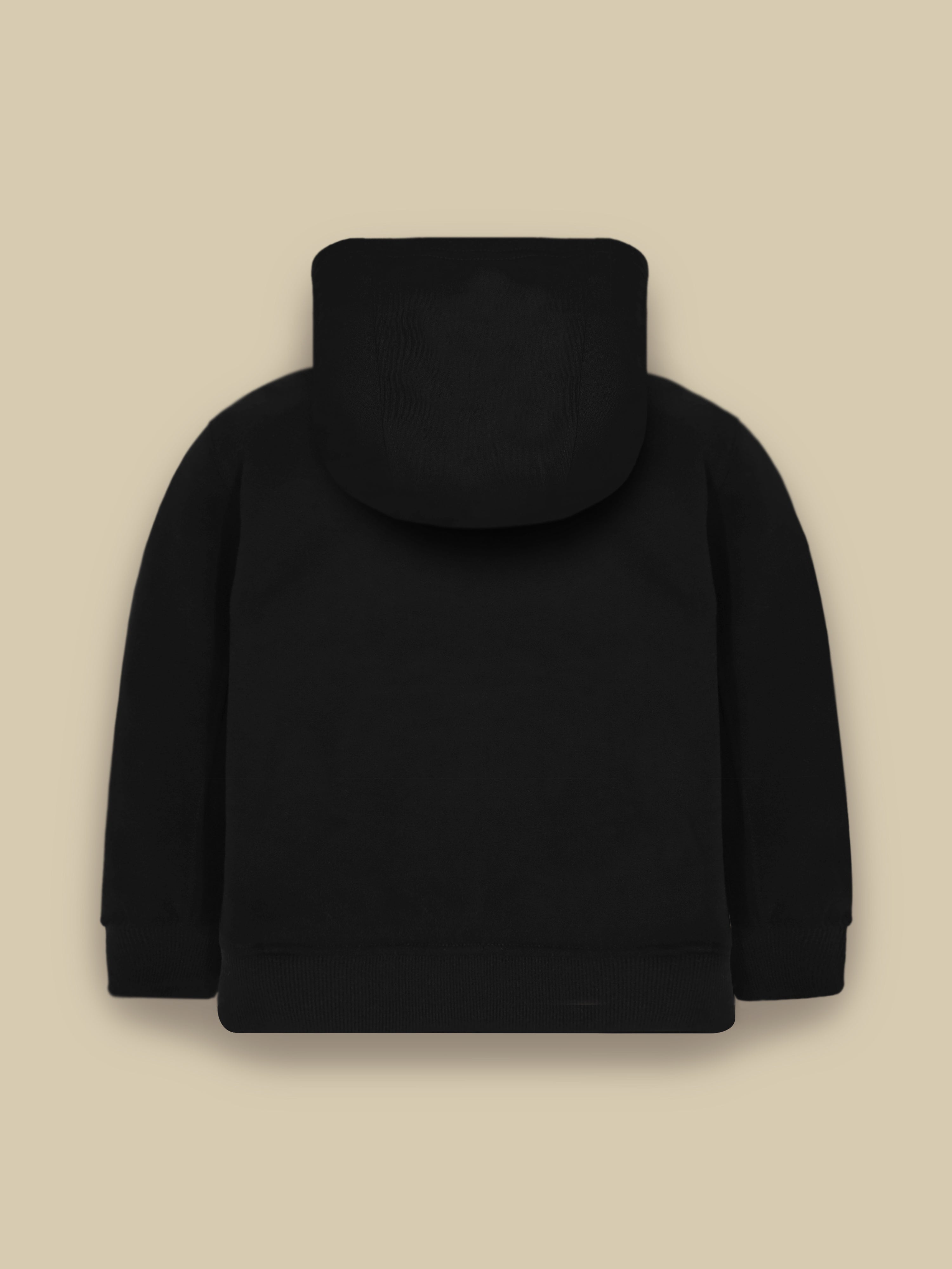 Black Charm Fleece Hoodie