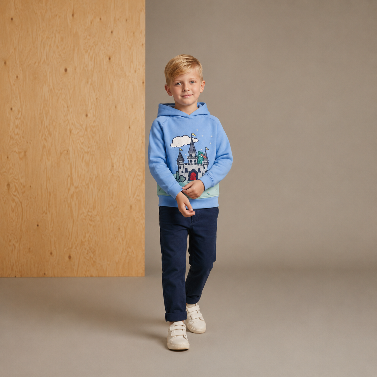 Unisex Blue Cozy Hoodie