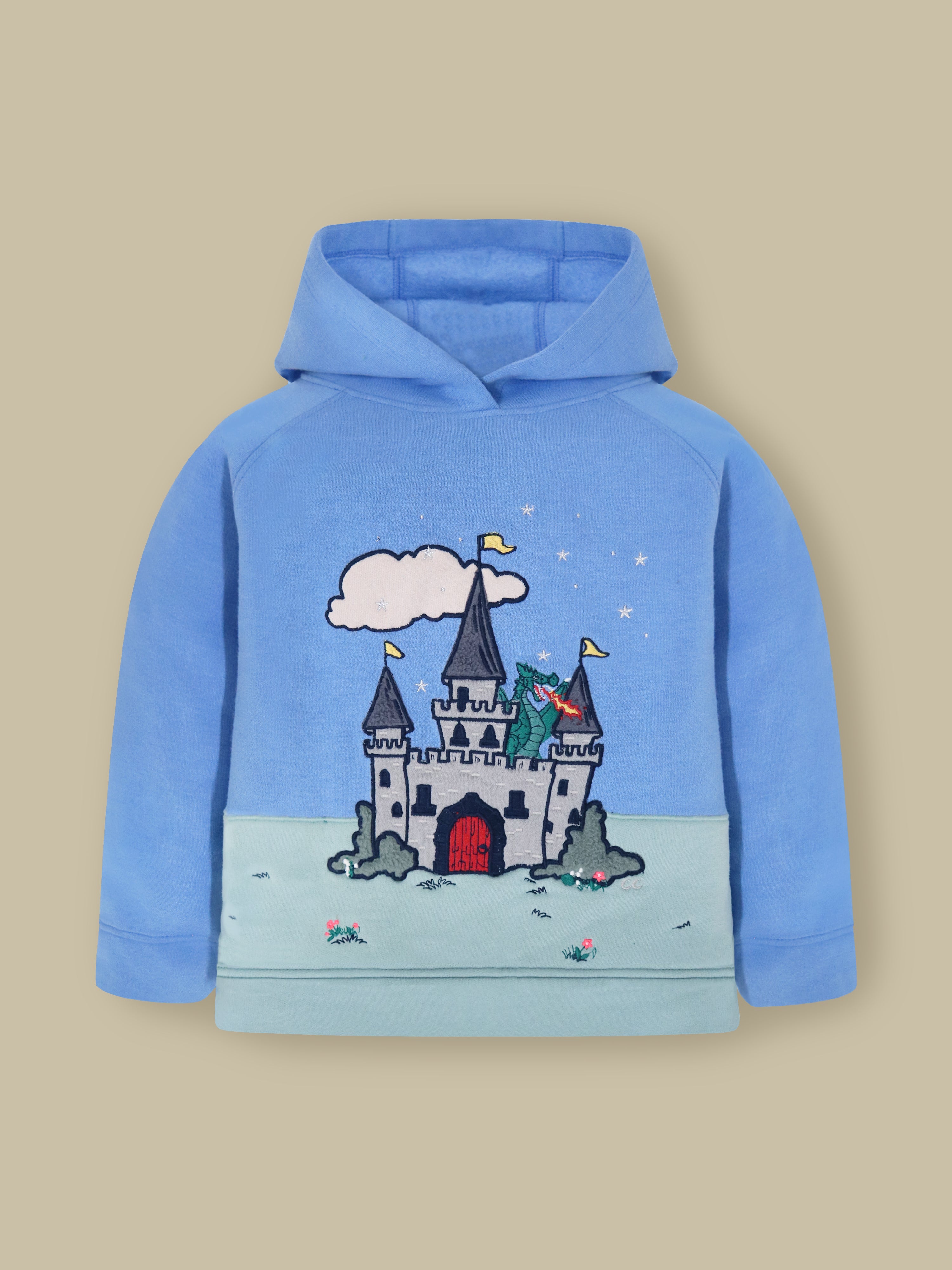 Unisex Blue Cozy Hoodie – Cherry Crumble California