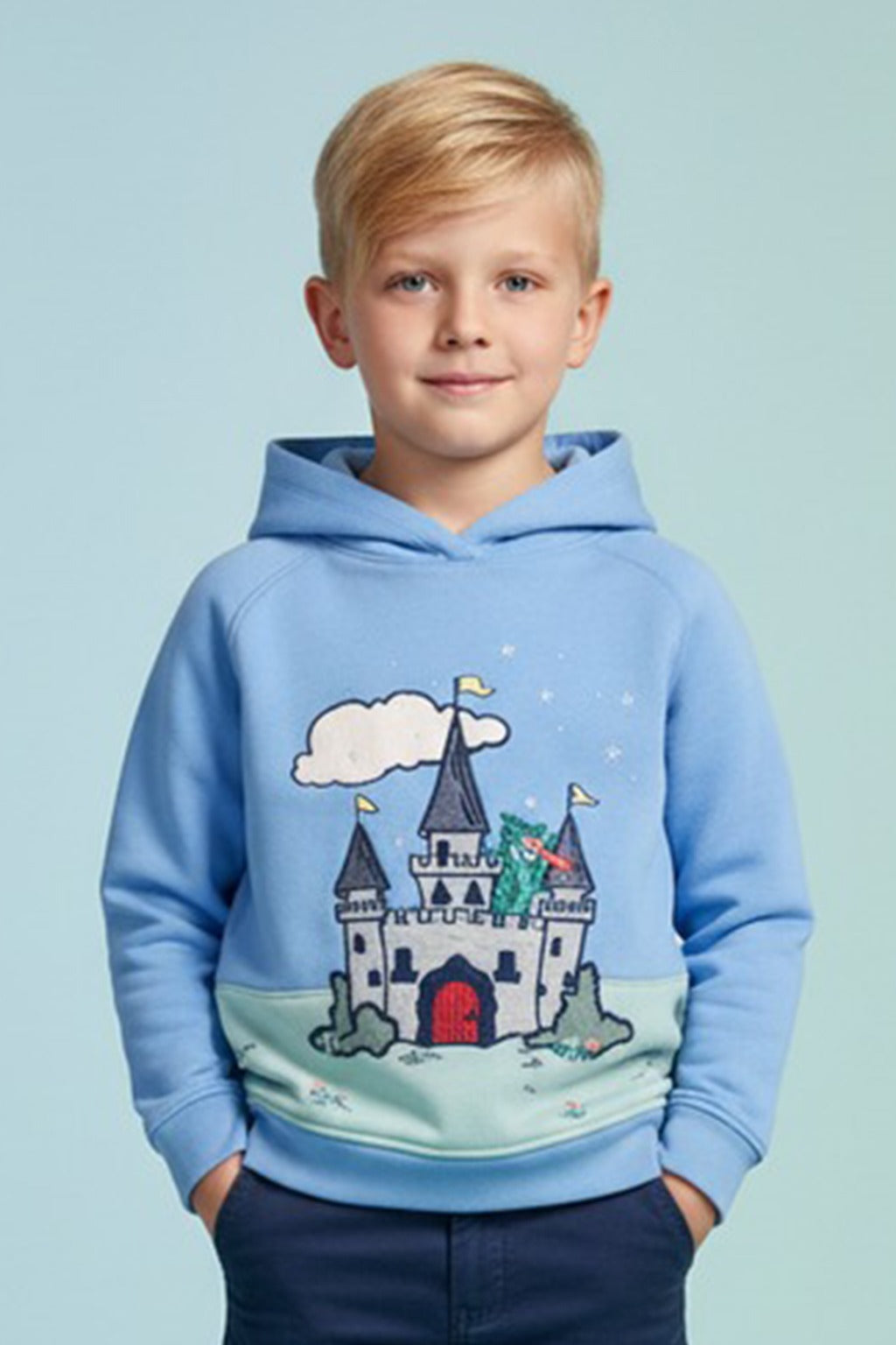 Unisex Blue Cozy Hoodie