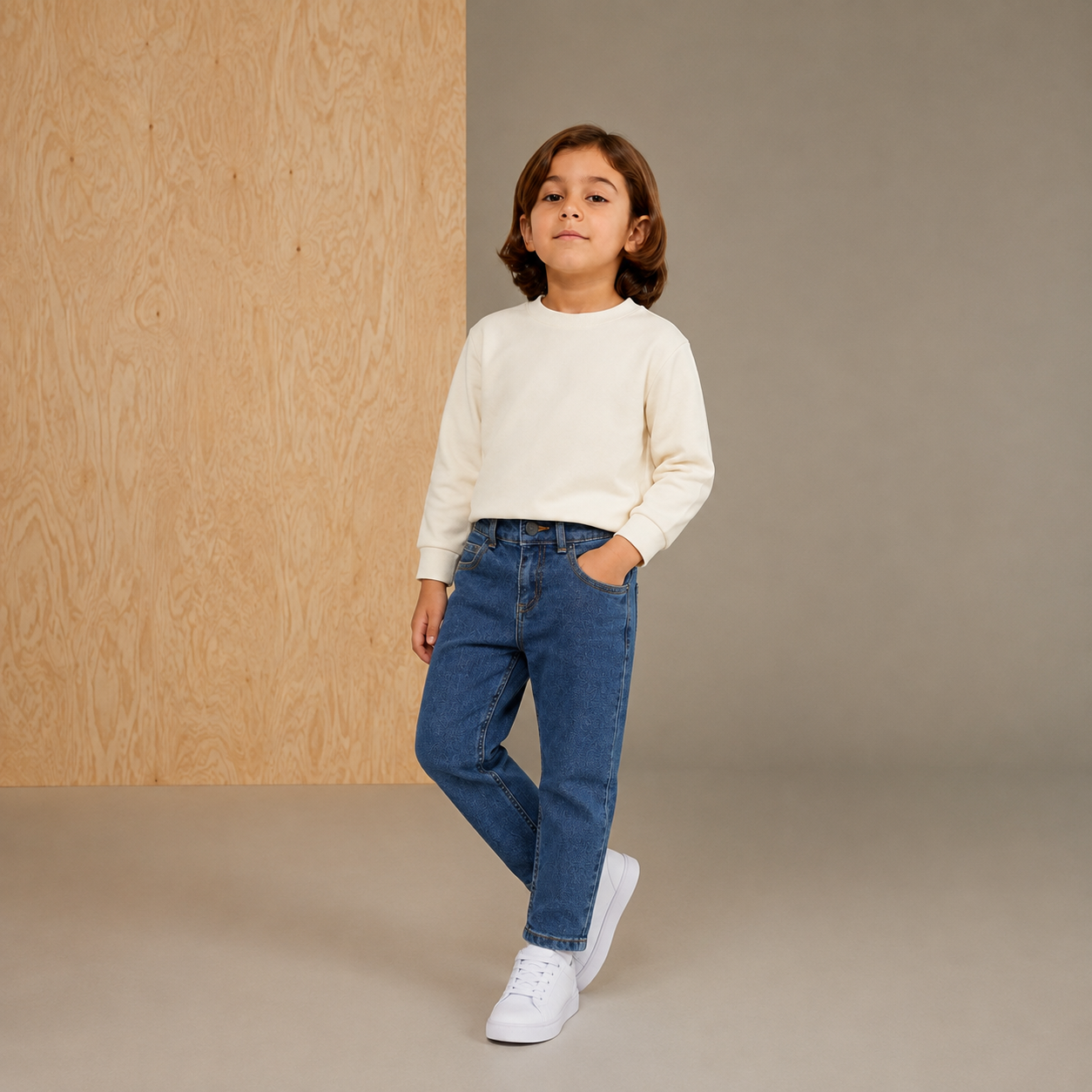 Blue Breezy-Luxe Summer Track Pants