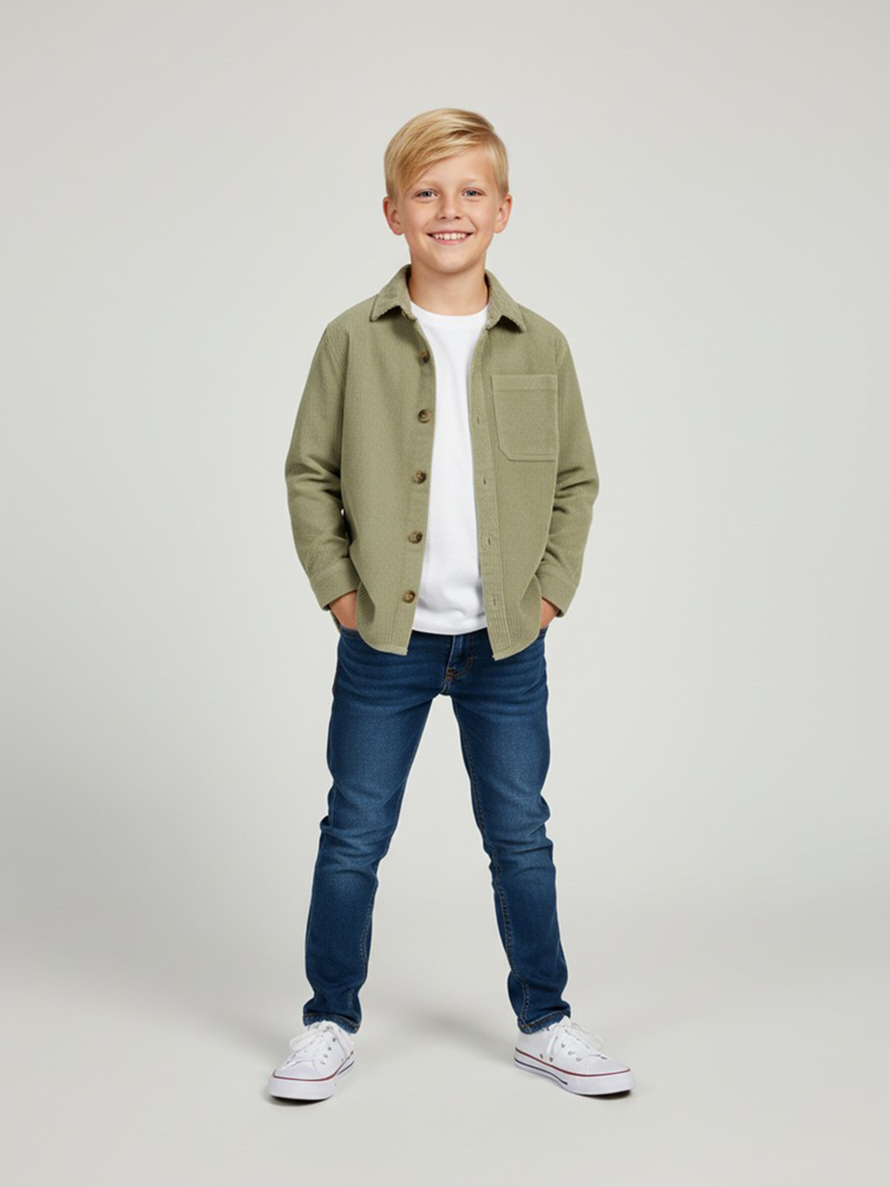 Classic Olive Comfort Fit Shirt