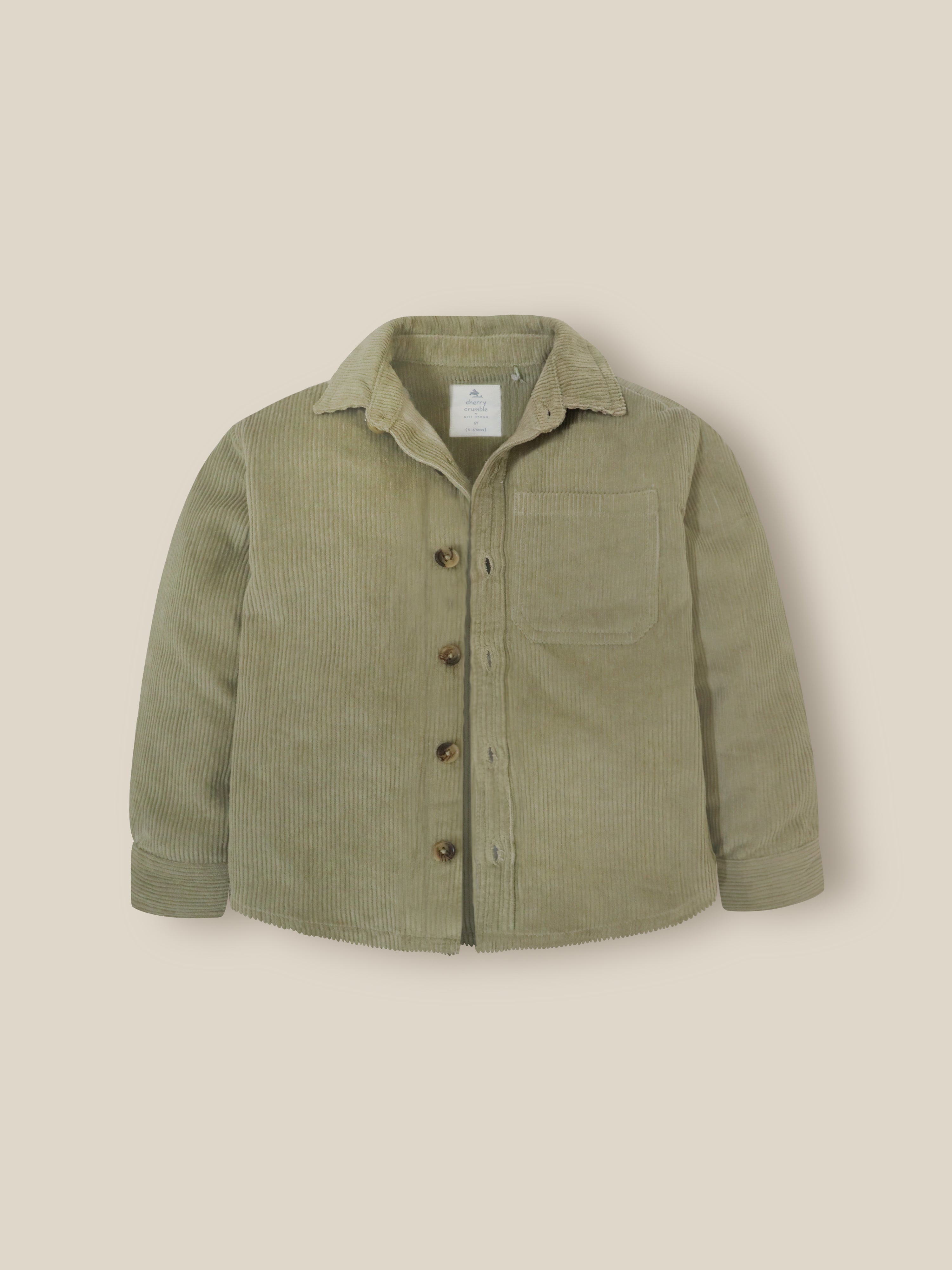 Classic Olive Comfort Fit Shirt