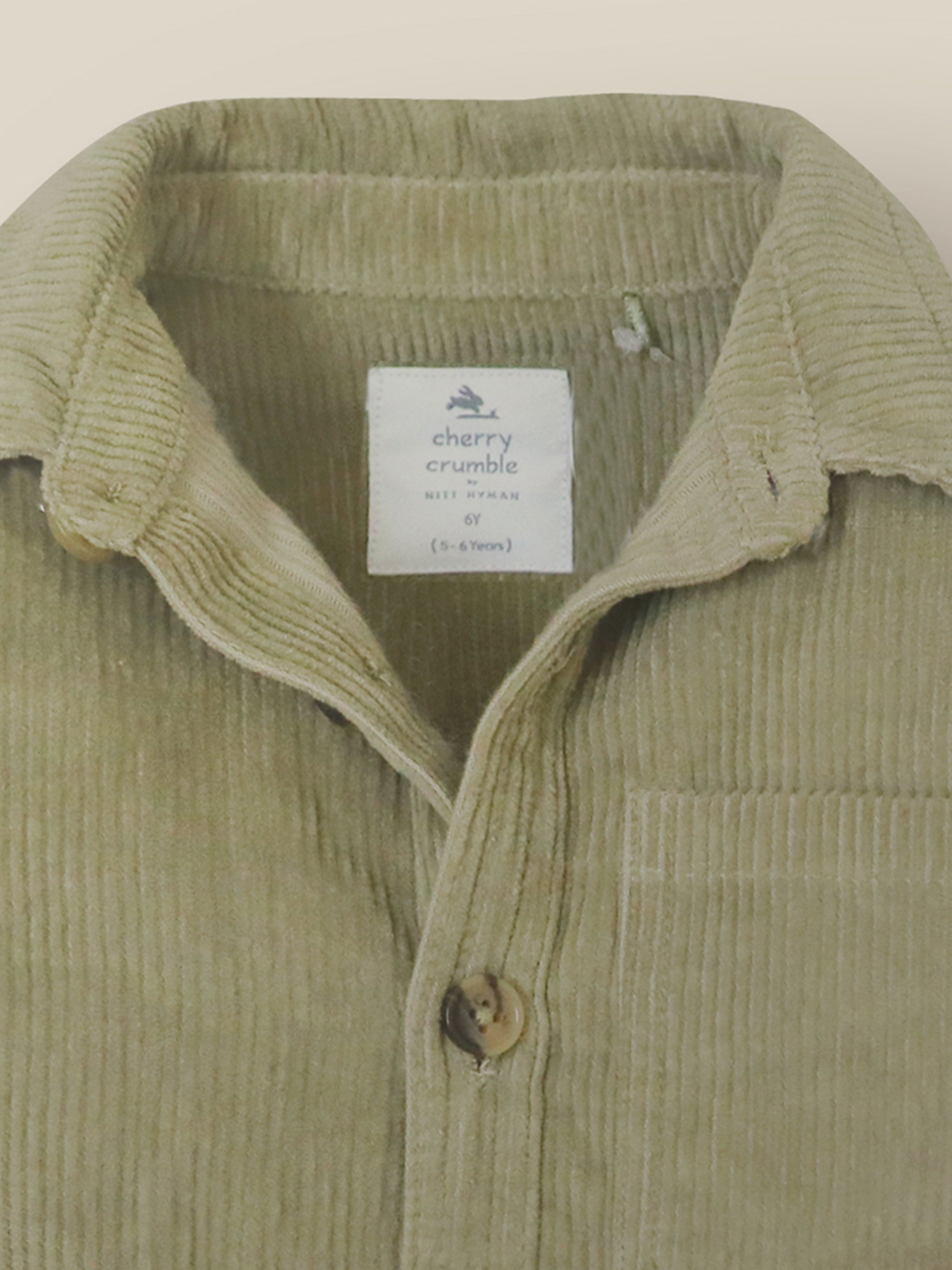 Classic Olive Comfort Fit Shirt