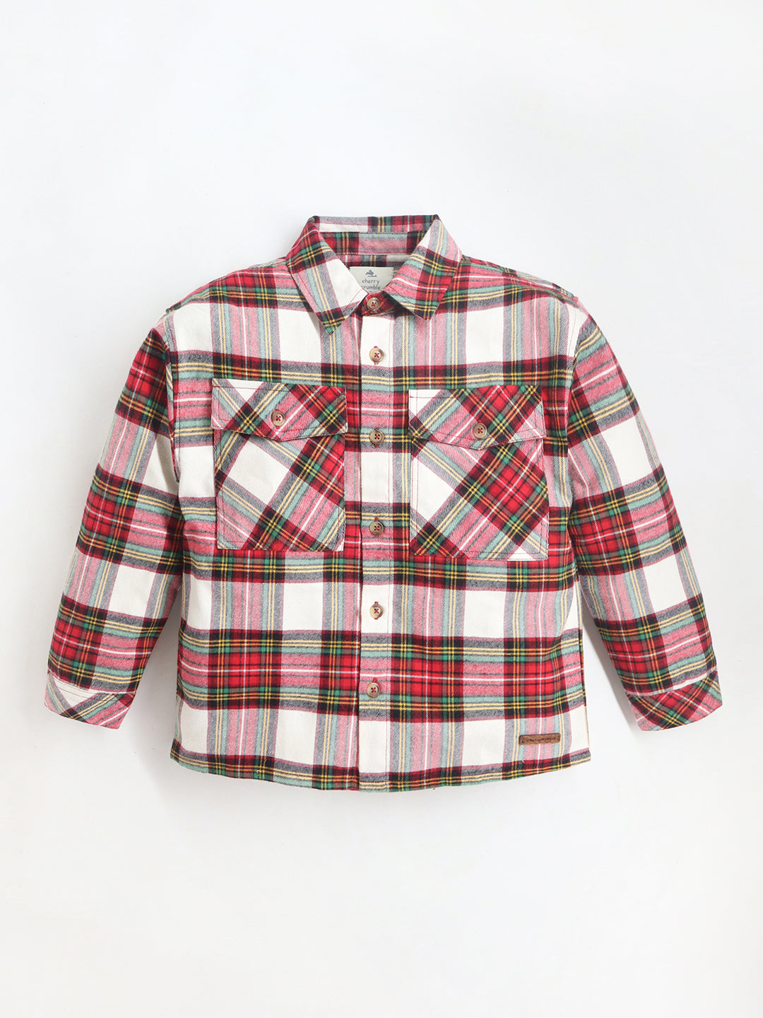 Cherry Crumble Multicolor Playful-Sleek Summer Shirt