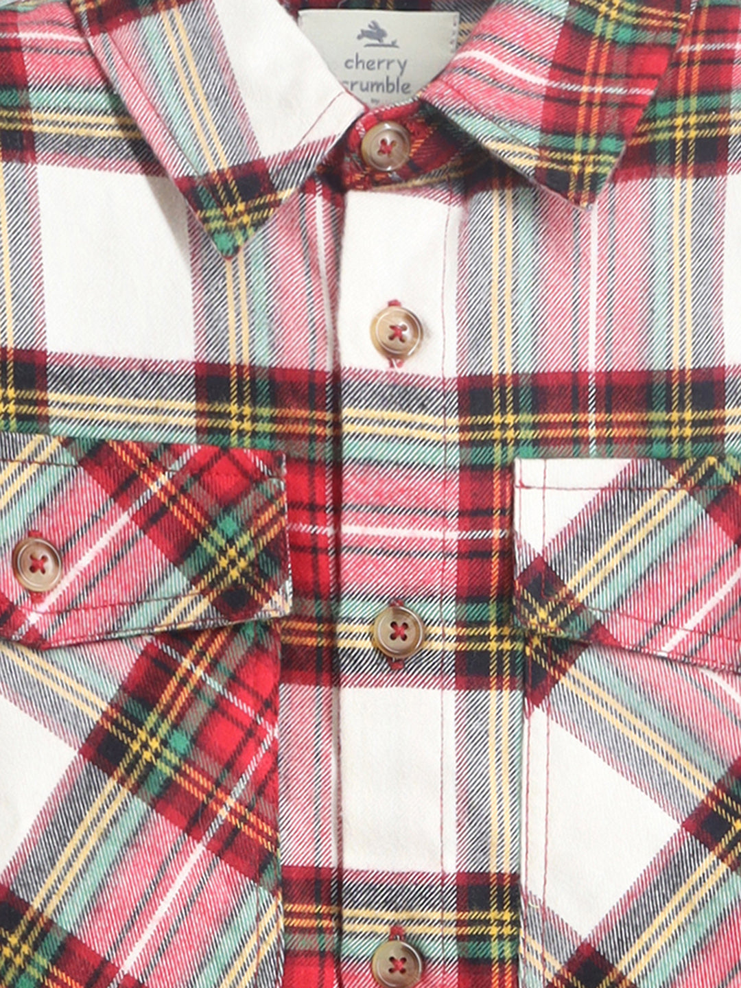 Cherry Crumble Multicolor Playful-Sleek Summer Shirt