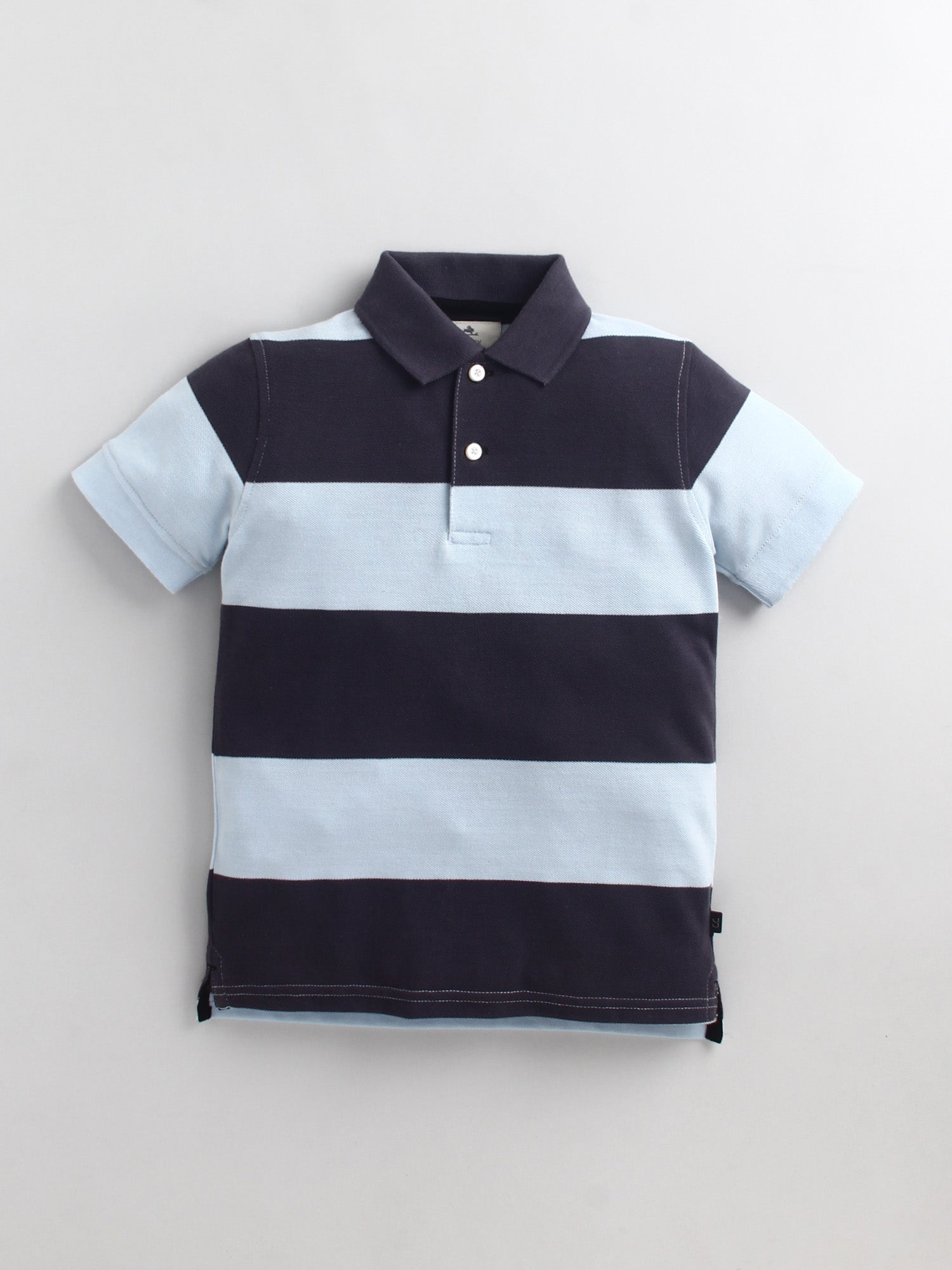 Cherry Crumble Multicolor Striped Cozy Elegant Summer Tshirt