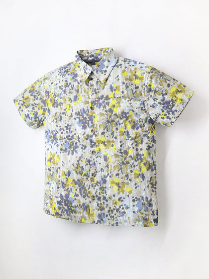 Cherry Crumble Multicolor Breezy-Luxe Summer Shirt