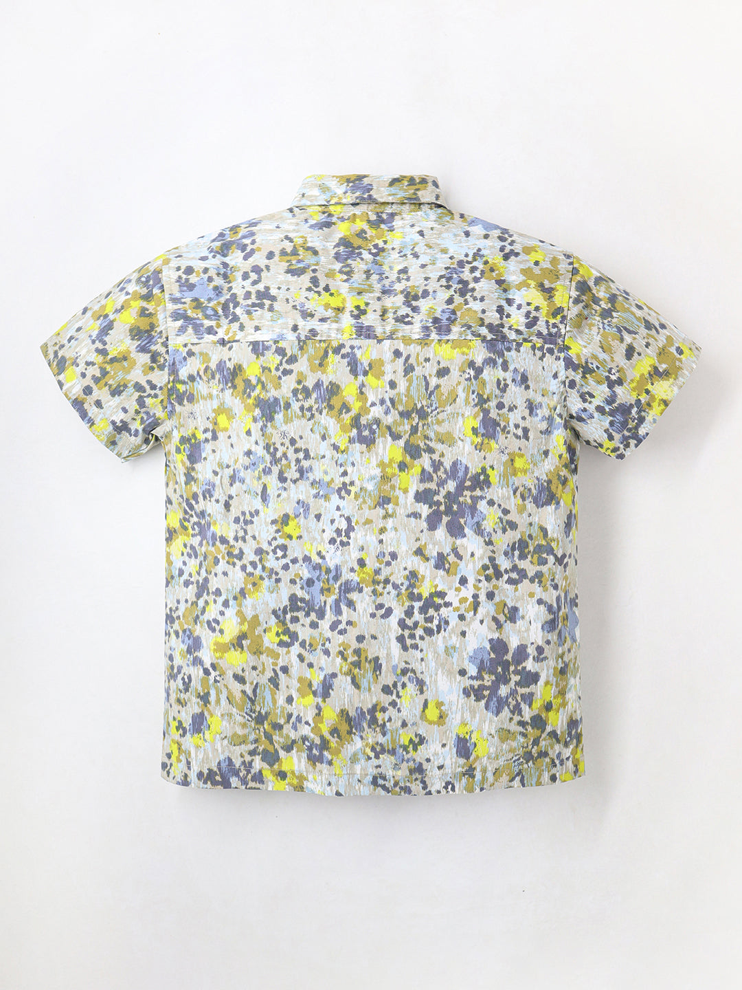 Cherry Crumble Multicolor Breezy-Luxe Summer Shirt