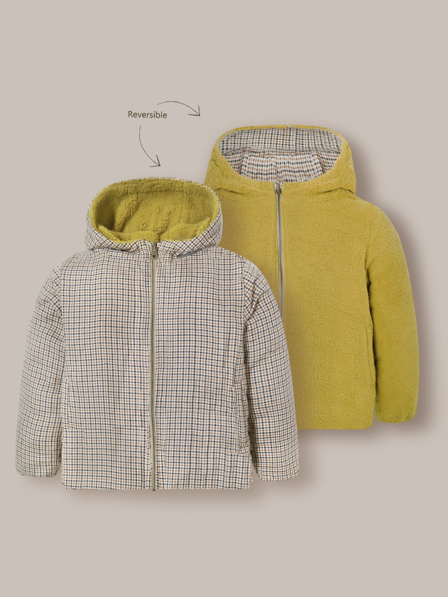 Cherry Crumble Playful Checks Jacket