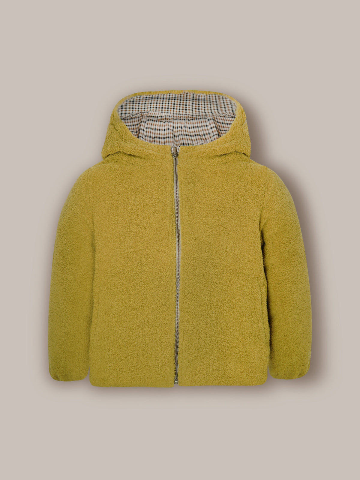 Cherry Crumble Playful Checks Jacket