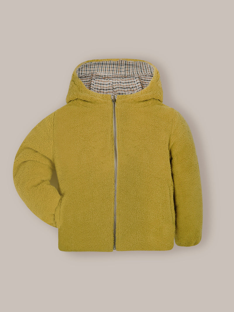 Playful Checks Reversible Jacket