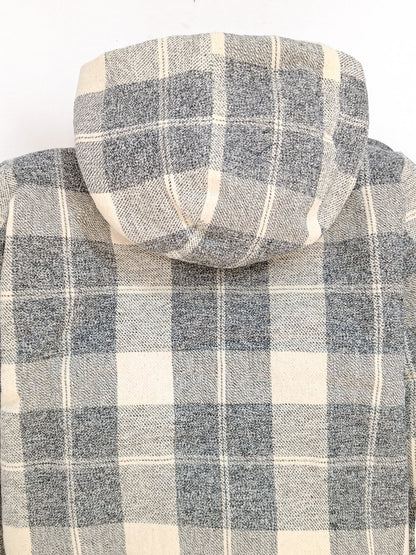 Cherry Crumble Cream & Black Checkered Lovely Stylish Summer Jacket