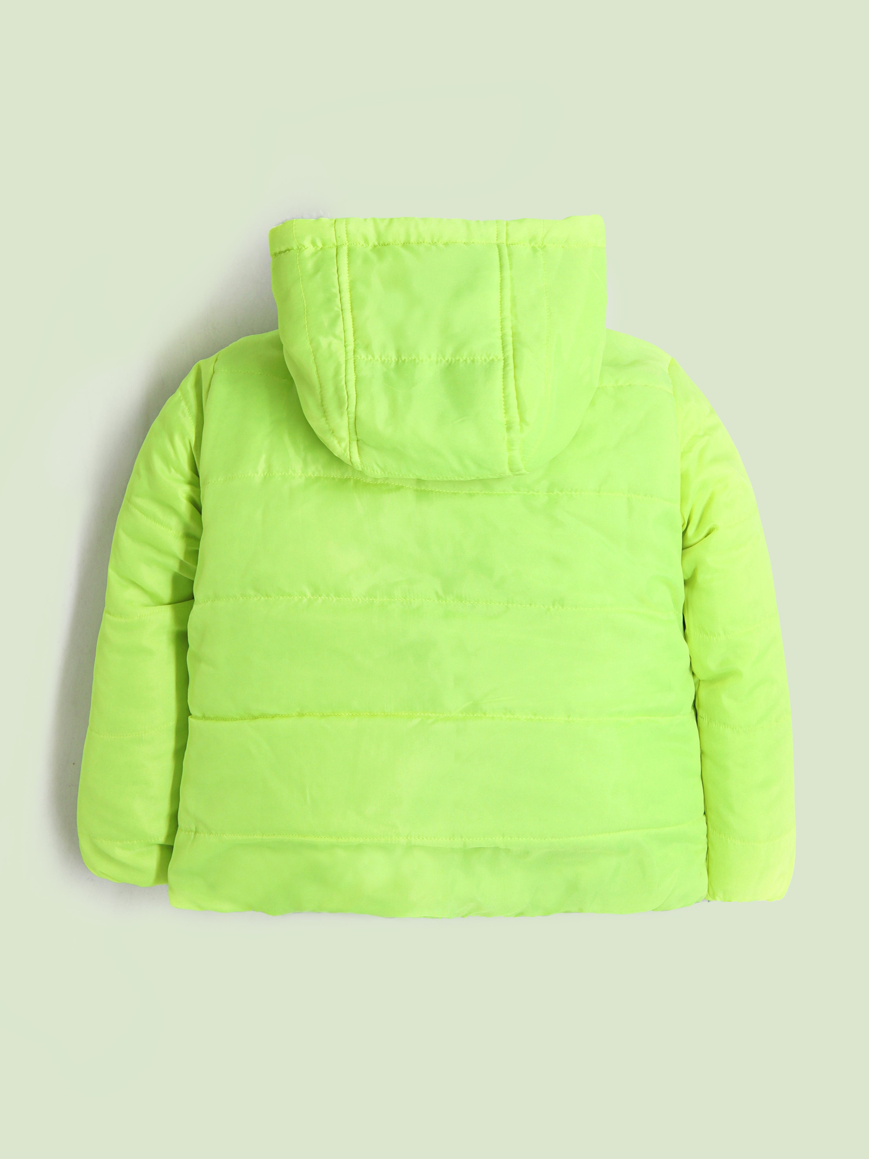 Cherry Crumble Green & Grey Sweet-Classic Reversible Jacket
