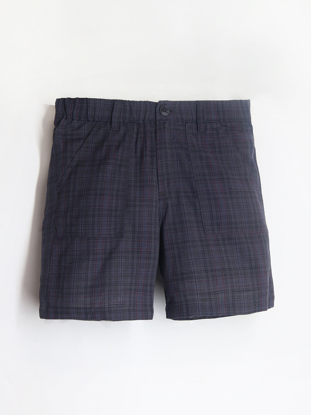 Cherry Crumble Multicolor Checkered Lovely Elegant Shorts