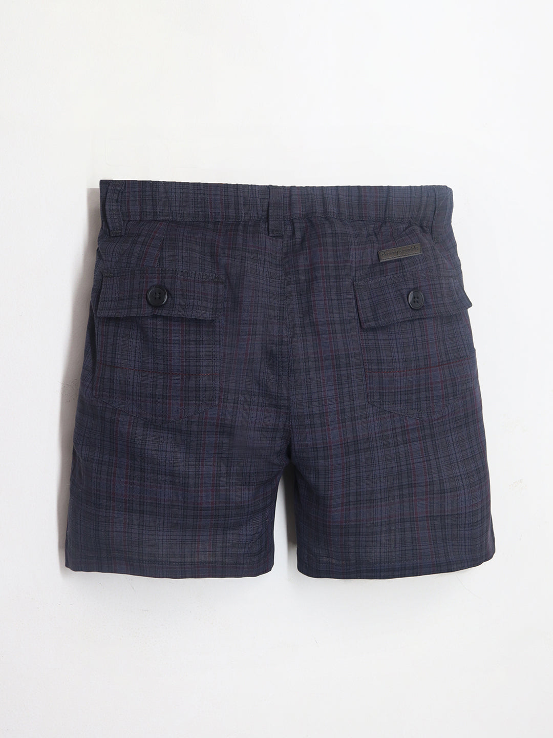 Cherry Crumble Multicolor Checkered Lovely Elegant Shorts