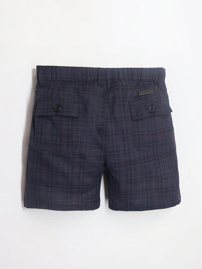 Cherry Crumble Multicolor Checkered Lovely Elegant Shorts