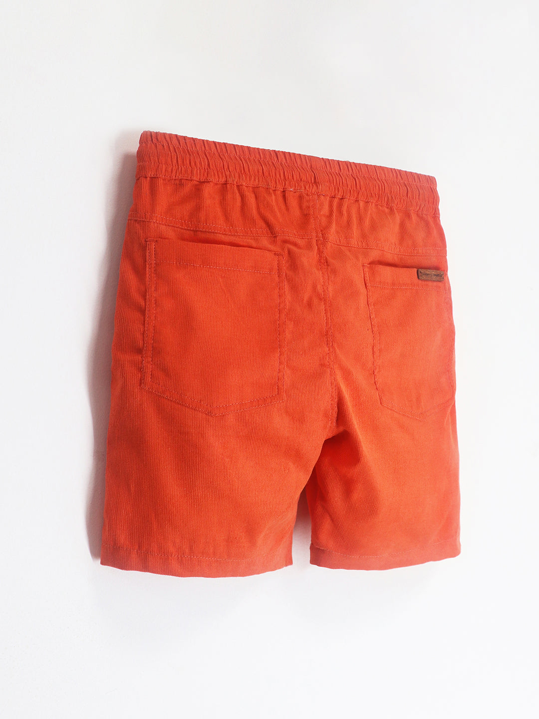 Cherry Crumble Orange Solid Snug Classic Shorts