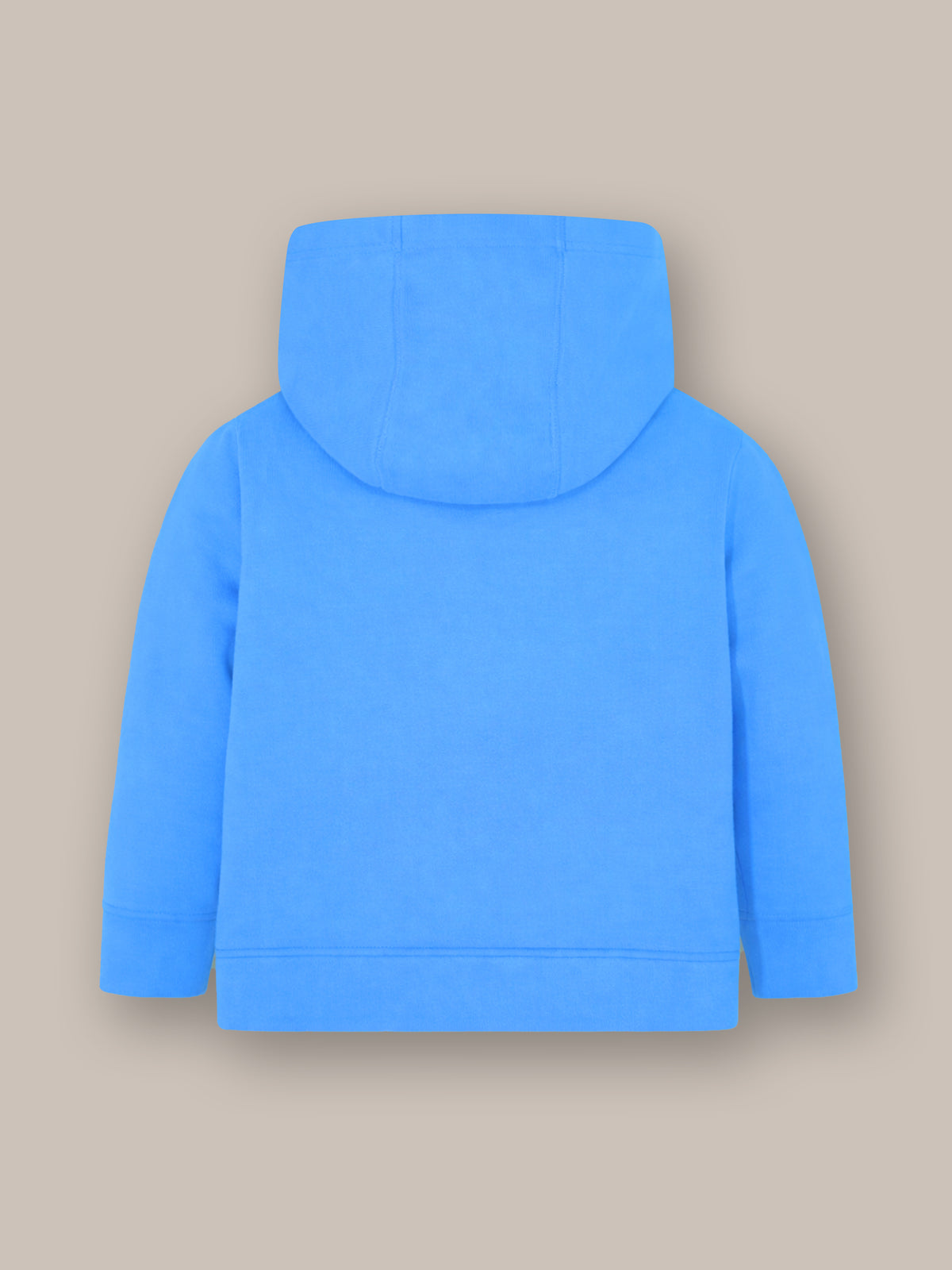 Cozy Blue Fleece Winter Hoodie