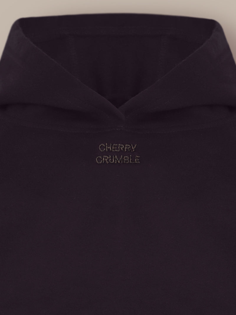 Embrace warmth and style this winter with the Cherry Crumble Dark Brown Solid Winter Sweatshirt Set, designed for unisex comfort and fashion. Made from 100% polyester