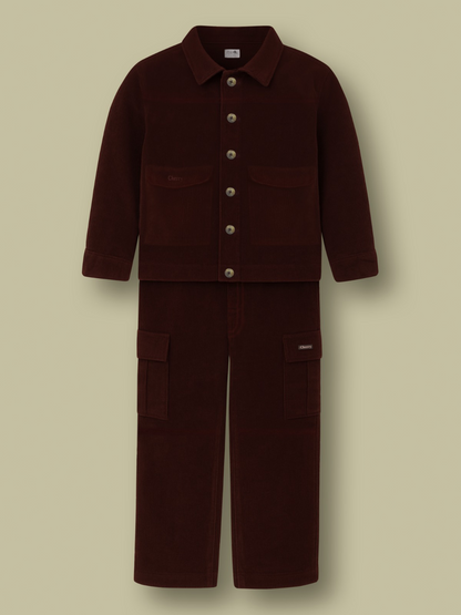 Berry Snuggle Jacket Set