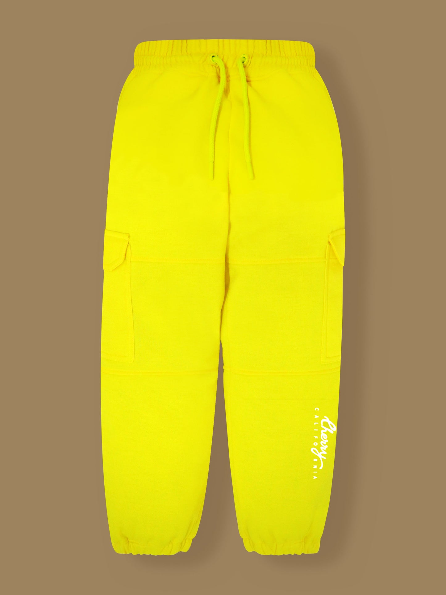 Cherry Crumble Winter Glow Yellow Sweatshirt Set