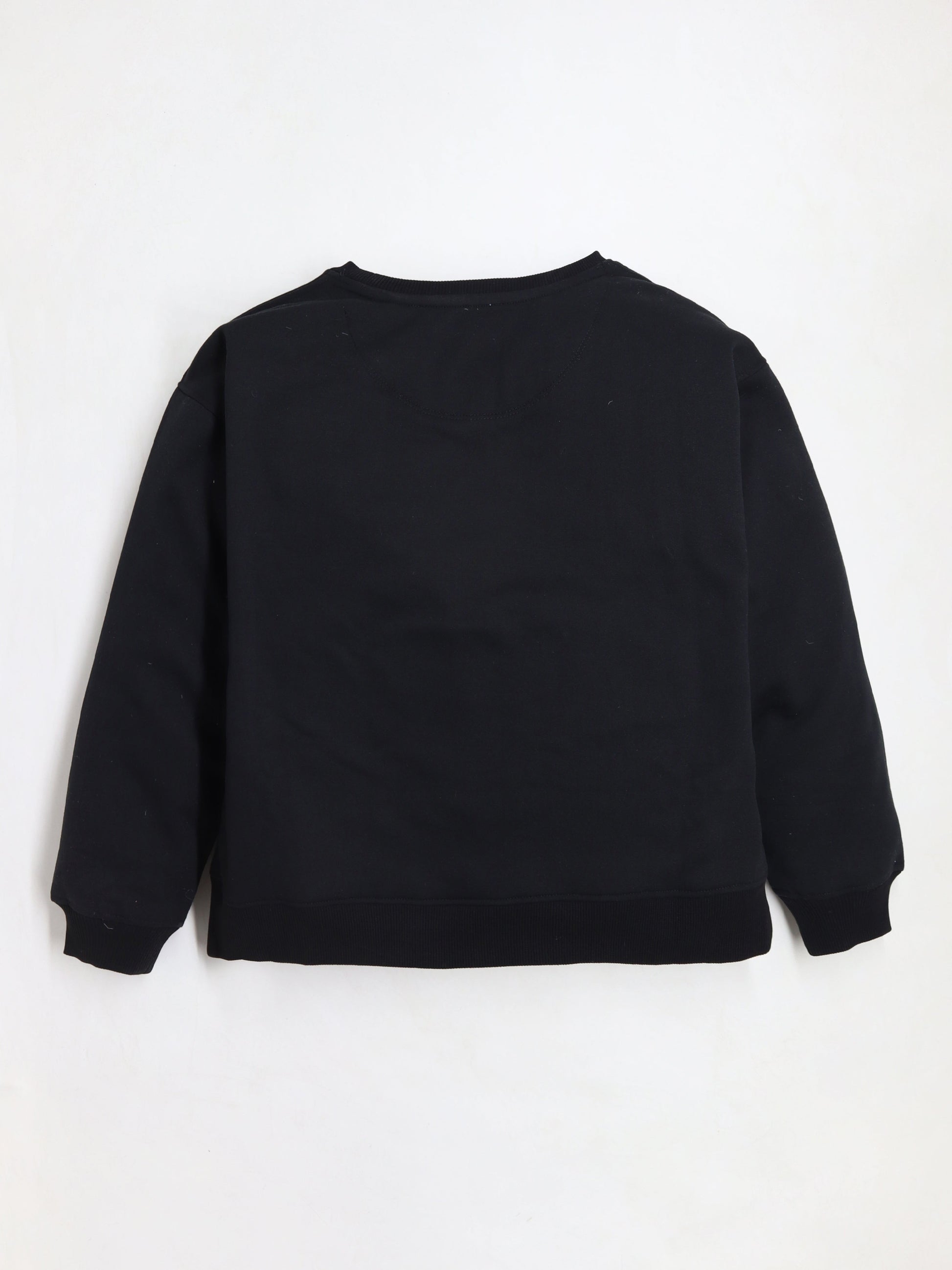 Cherry Crumble Cool Black Sweatshirt Set