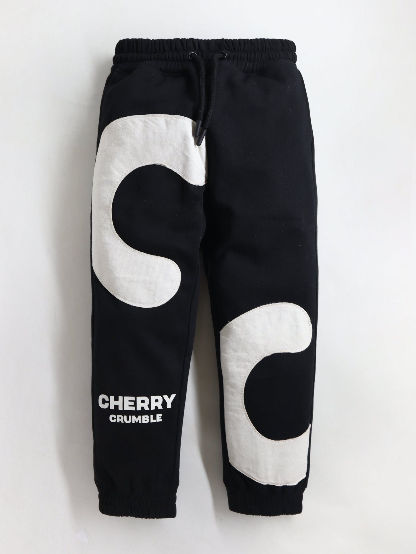 Cherry Crumble Cool Black Sweatshirt Set