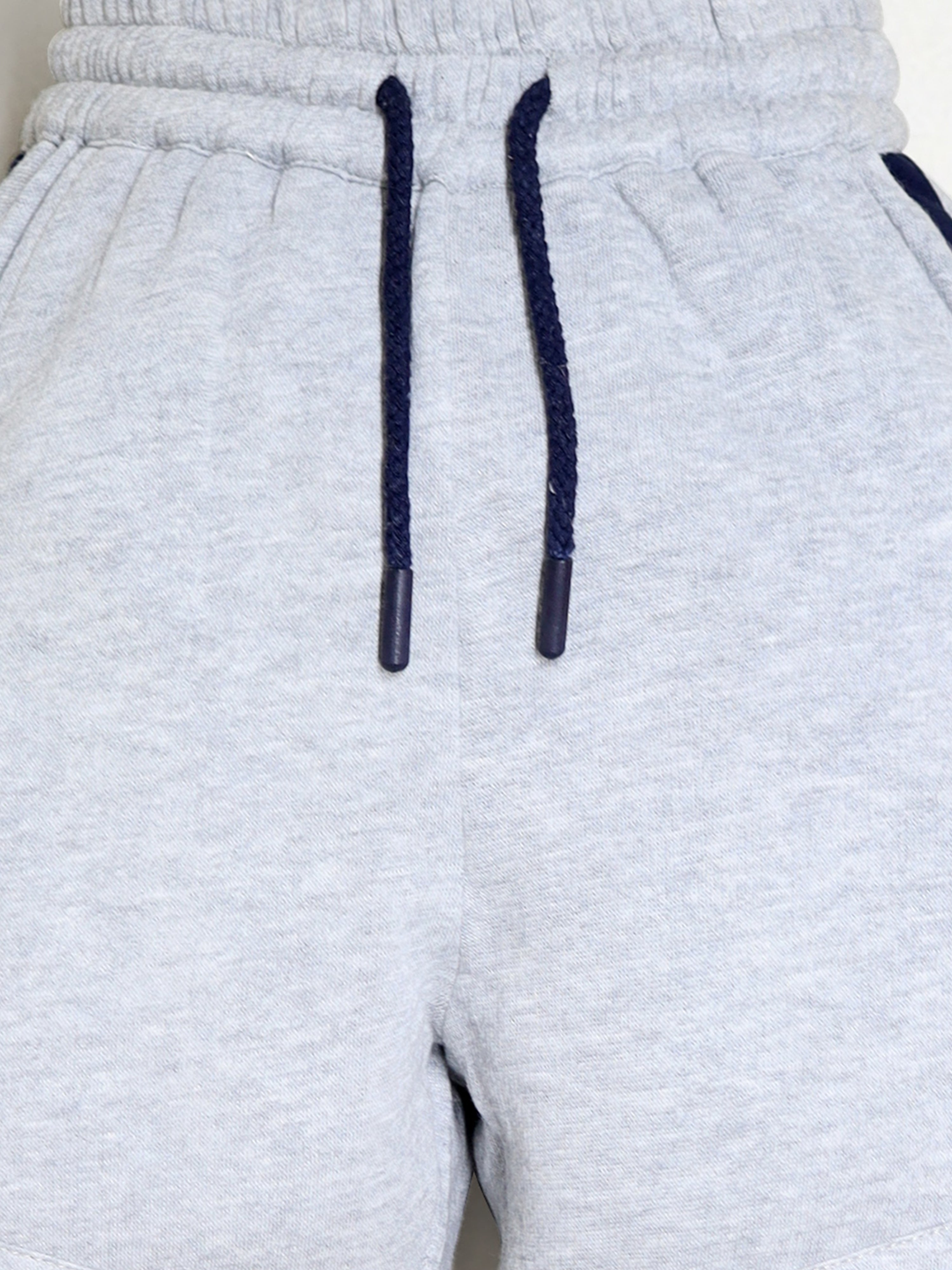 Cherry Crumble Grey Snuggle-Trendy Winter Track Pants