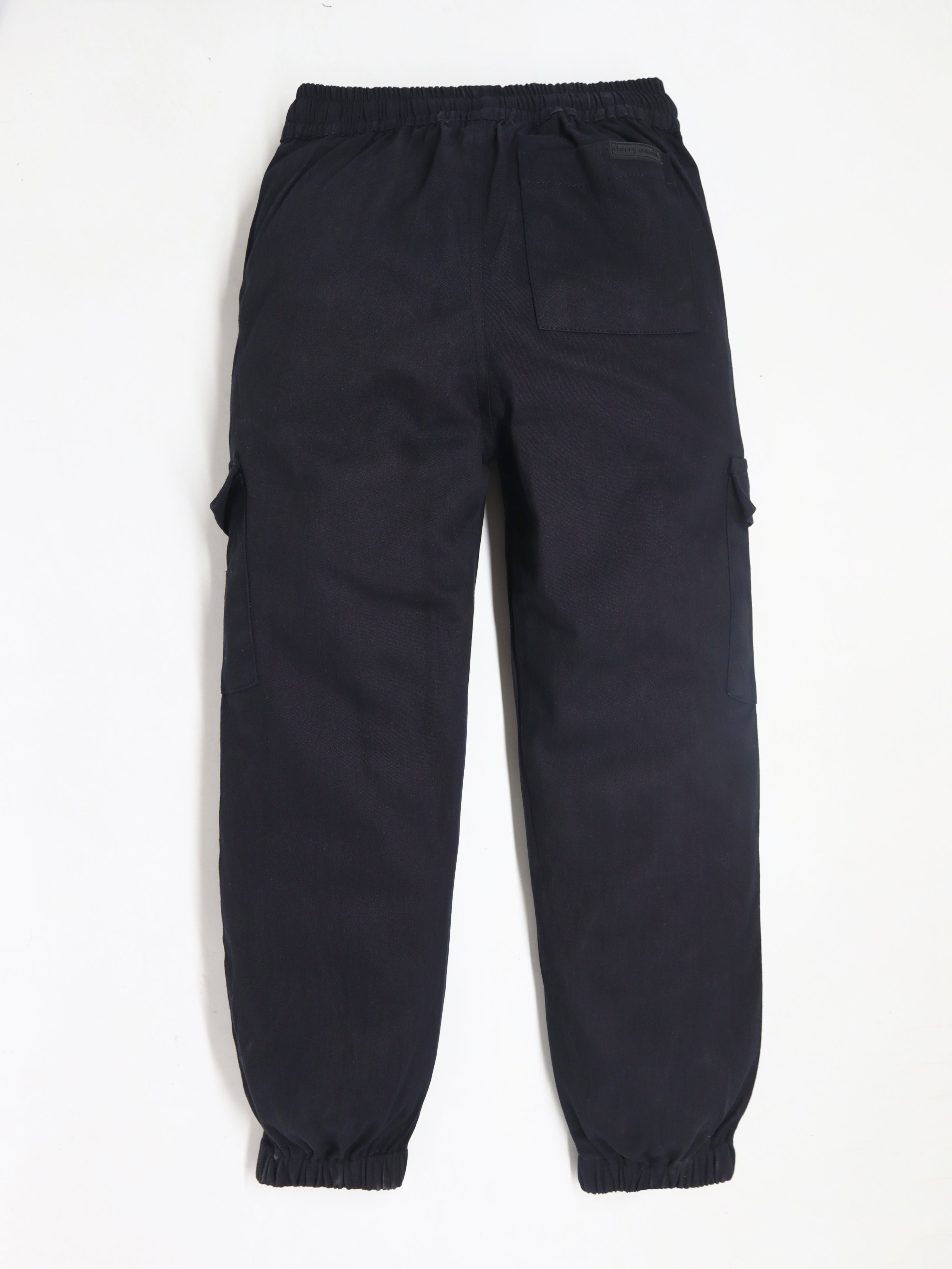 Black Baggy Boys’ Joggers