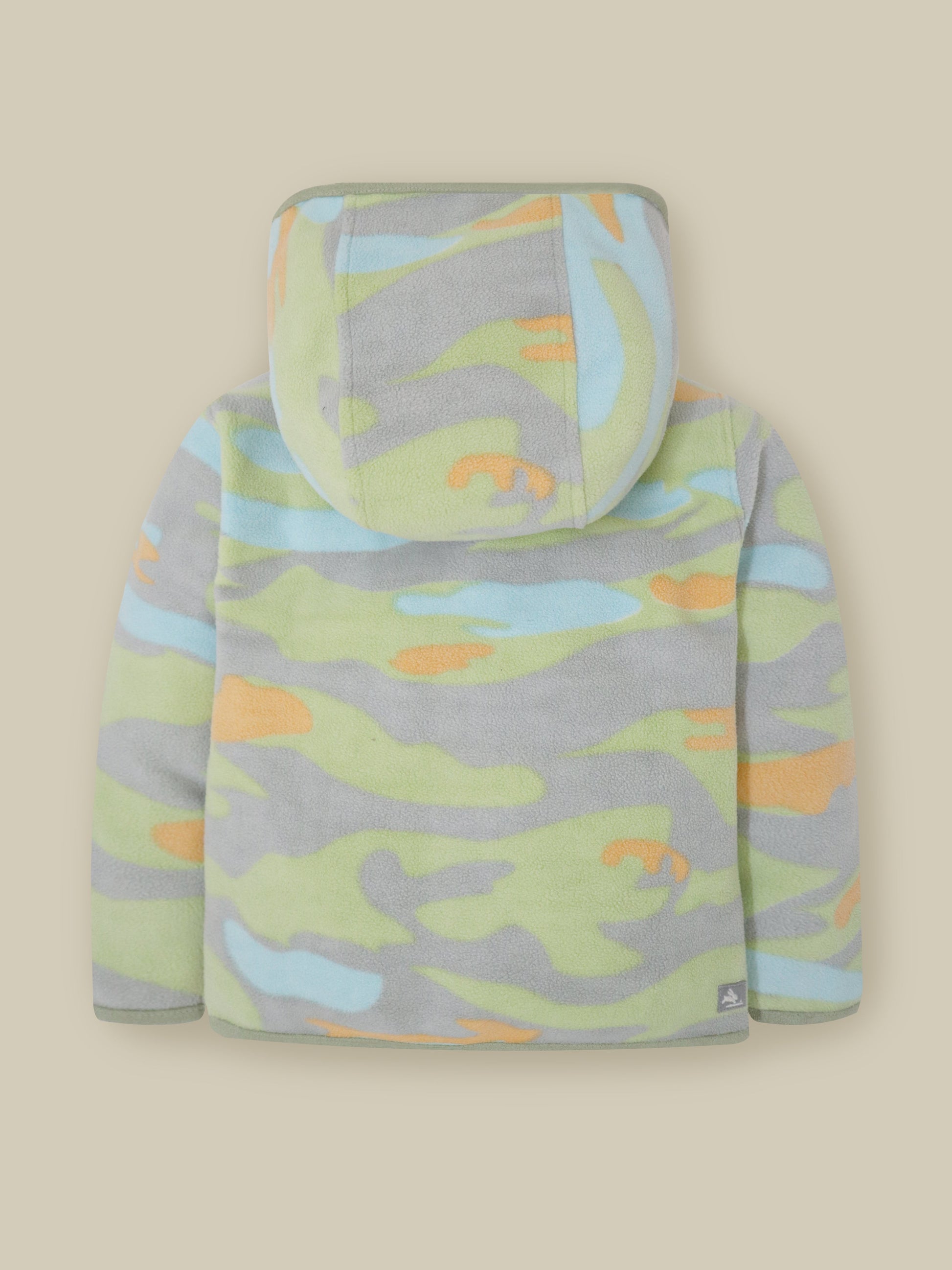Multicolor Camo Hoodie Set