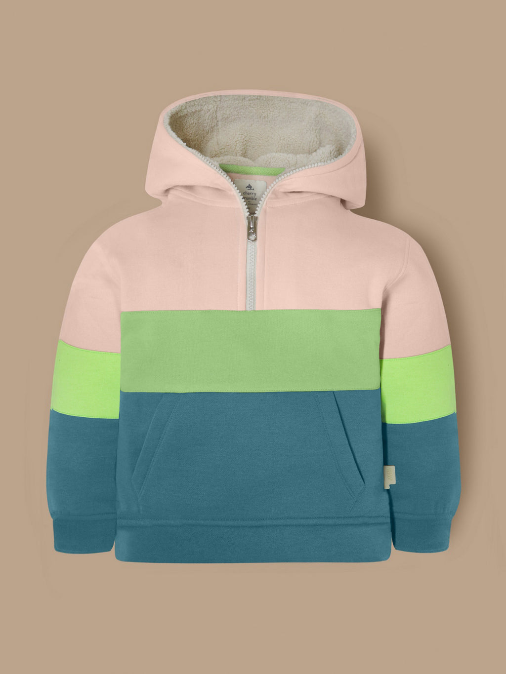 Cherry Crumble Multicolor Solid Snug Classic Sweatshirt