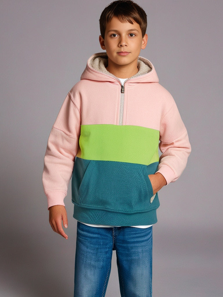 Cherry Crumble Multicolor Solid Snug Classic Sweatshirt