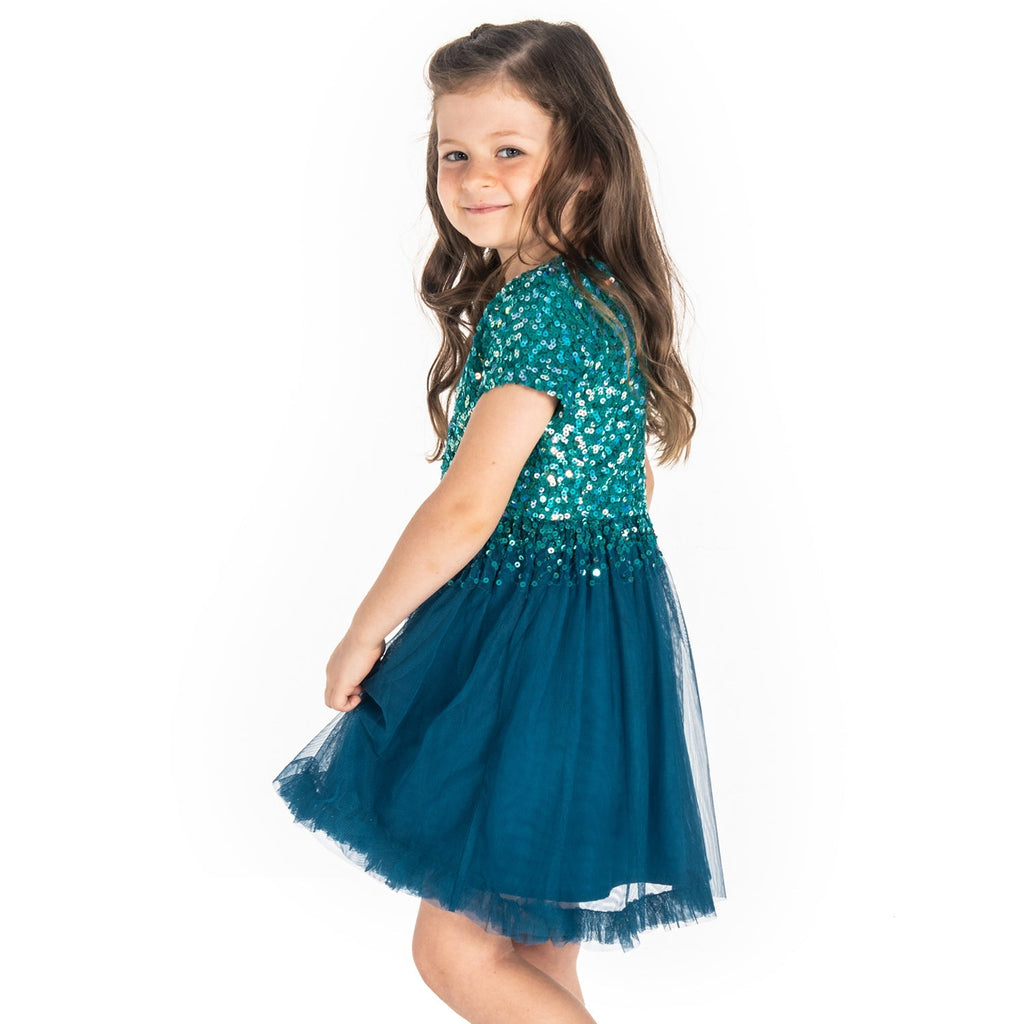 Cherry Crumble Green Lovely Graceful Dress