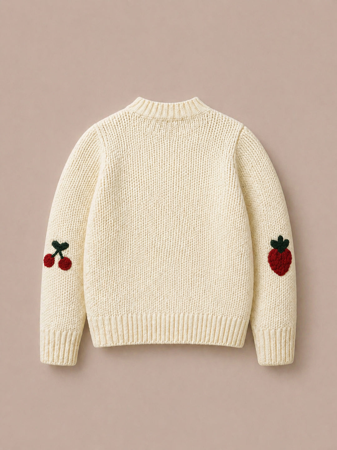 Off-White Crochet Embroidered Sweater
