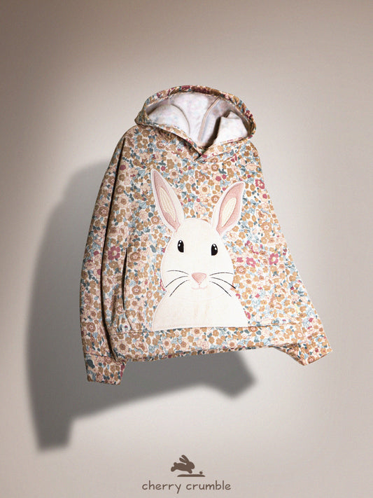 Cherry Crumble Floral Fun Hoodie