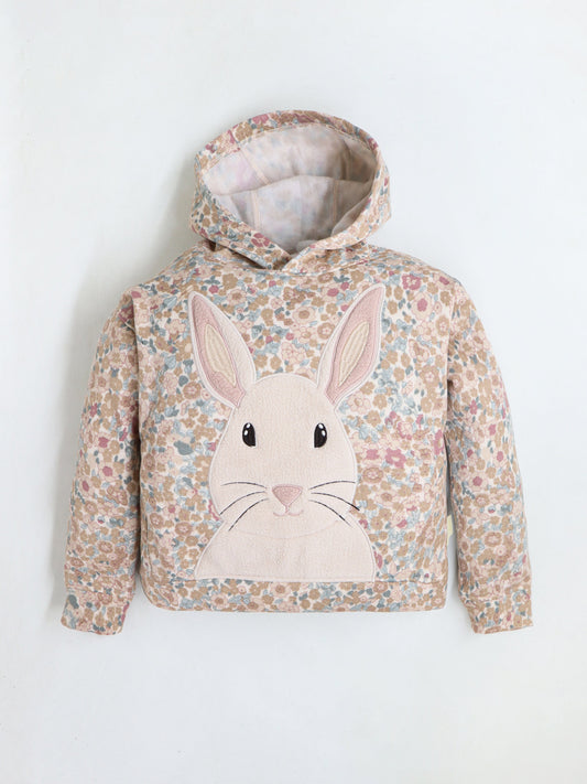 Cherry Crumble Floral Fun Hoodie