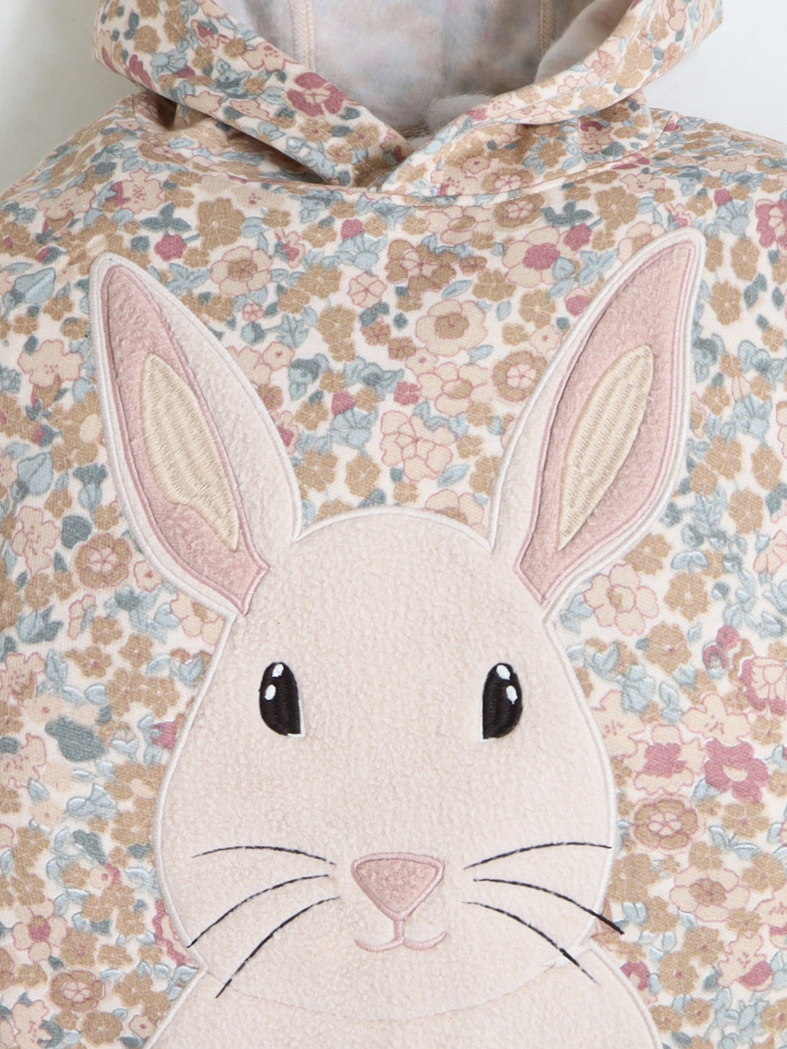 Cherry Crumble Floral Fun Hoodie