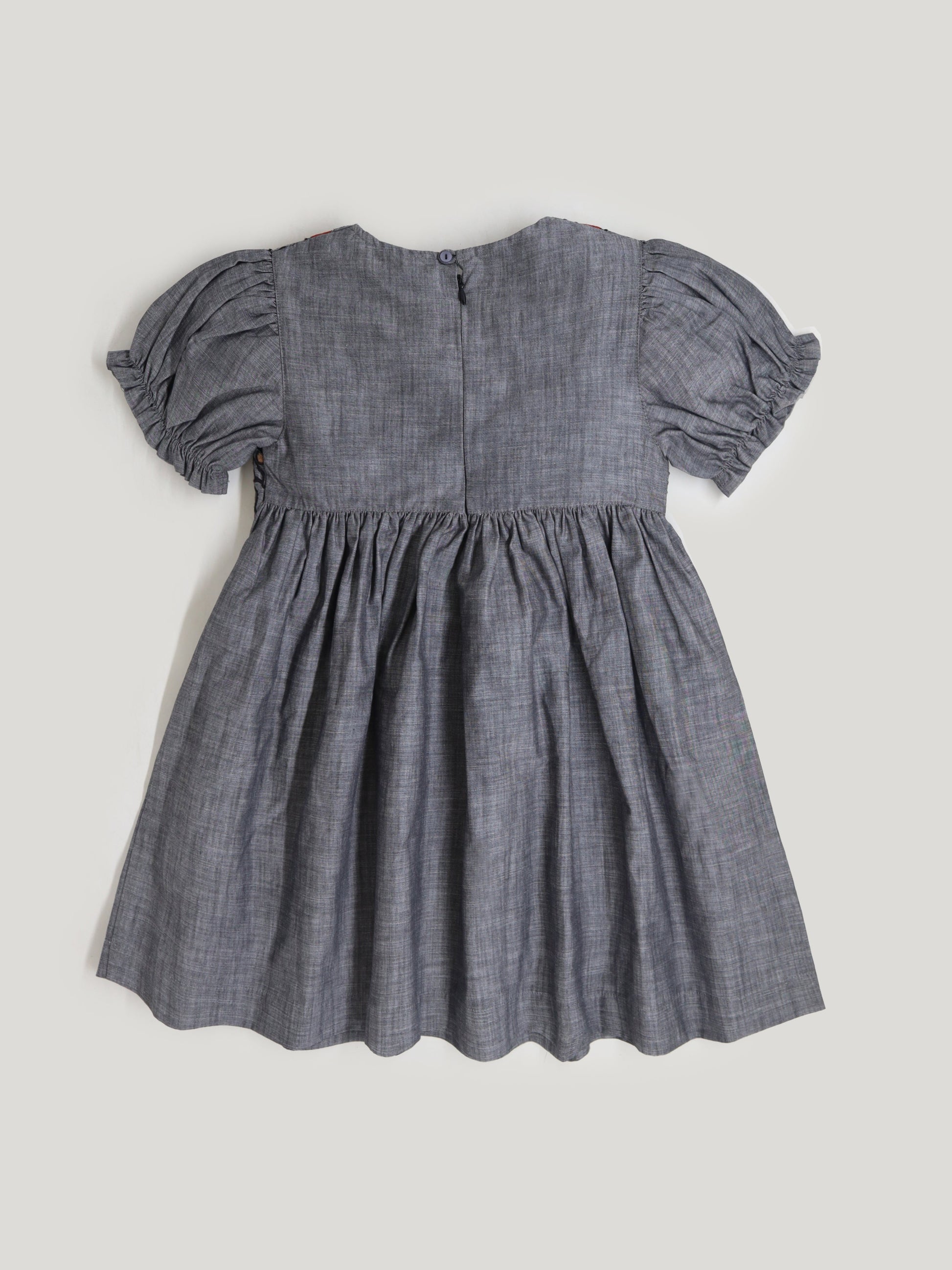 Cherry Crumble Grey Trendy Classic Dress
