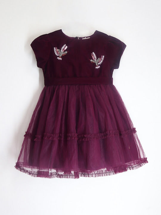 Cherry Crumble Solid Lovely Stylish Dress
