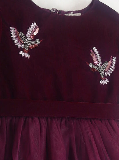 Cherry Crumble Solid Lovely Stylish Dress