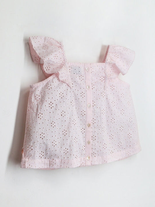 Cherry Crumble Pink Cute Smart Summer Top