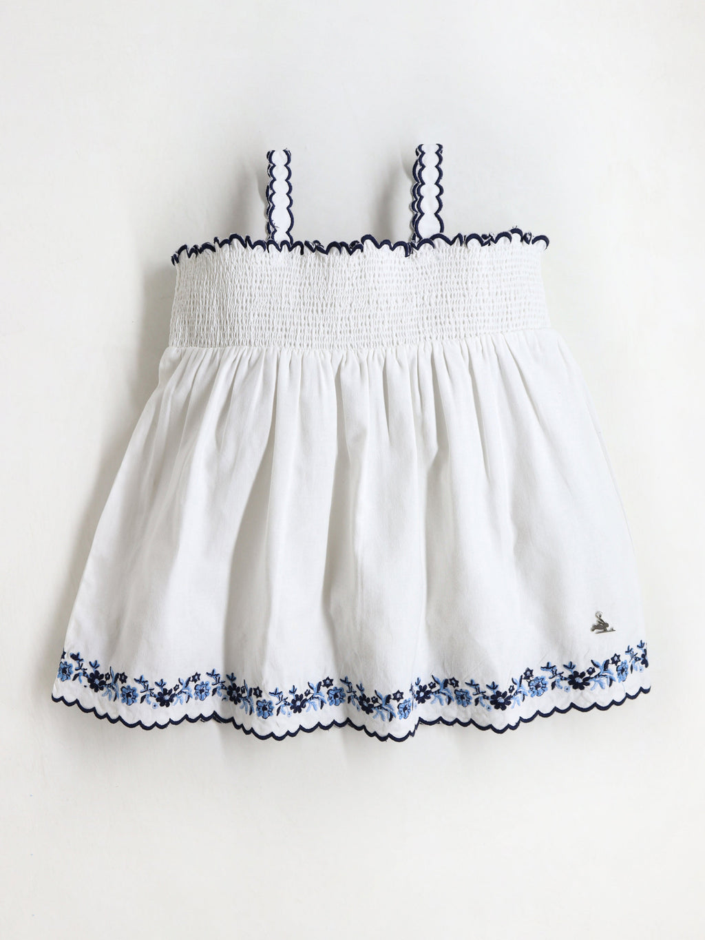 Cherry Crumble White Solid Trendy Stylish Top